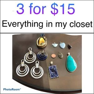 MUST BUNDLE Vintage Pendant Lot